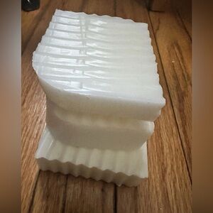 Triple Butter unscented Handmade 3 Bars Of Soap -Cocoa,shea and mango Butter